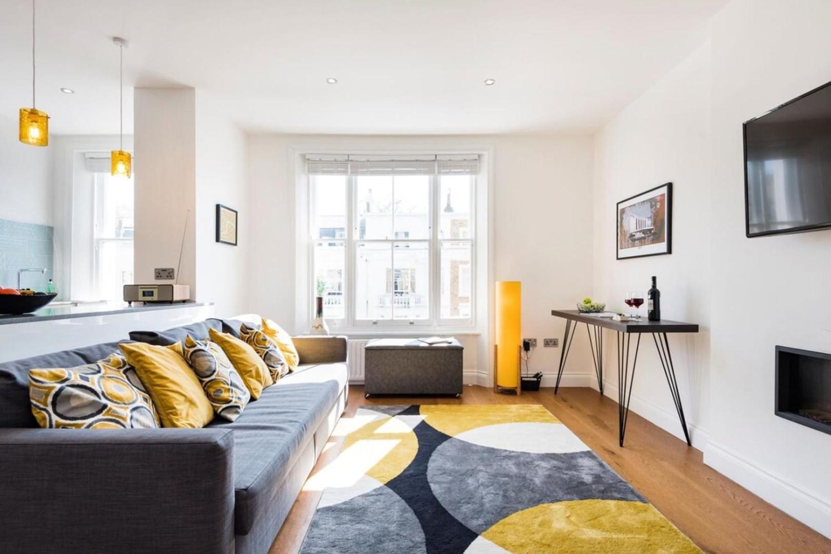 Bright And Modern Earls Court Gem Apartment Лондон Екстериор снимка